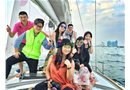 海天盛筵地，乘坐豪华帆船和游艇驰骋大海